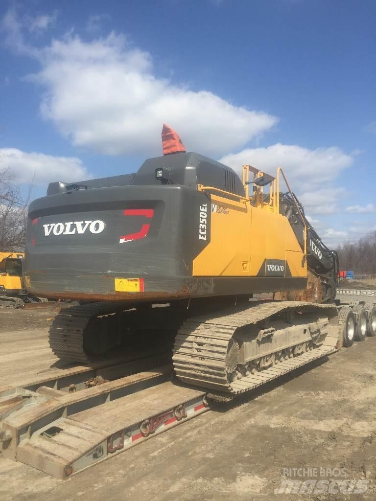 Volvo EC350EL 履带挖掘机