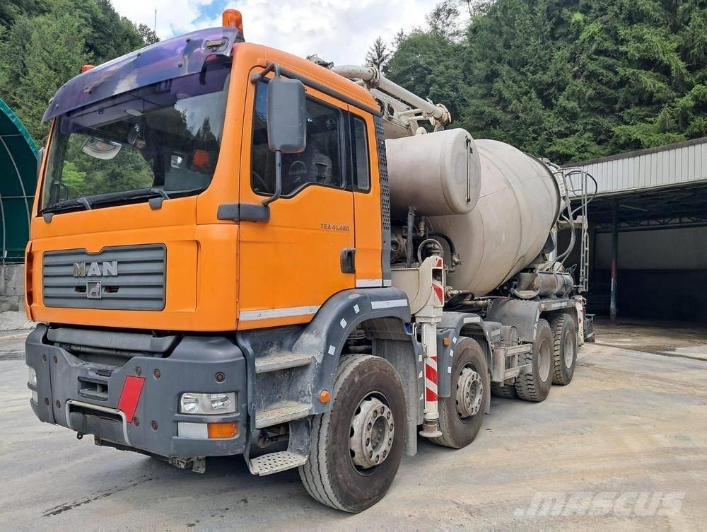 MAN TGA 41.480 混凝土搅拌车
