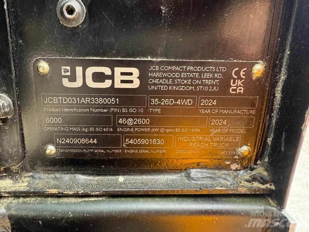 JCB TLT35-26D-4WD 其他叉车