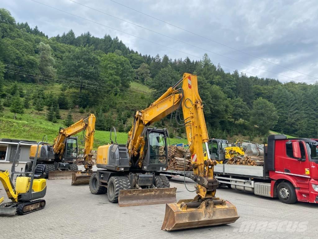 Hitachi ZX 140 W-3 轮式挖掘机