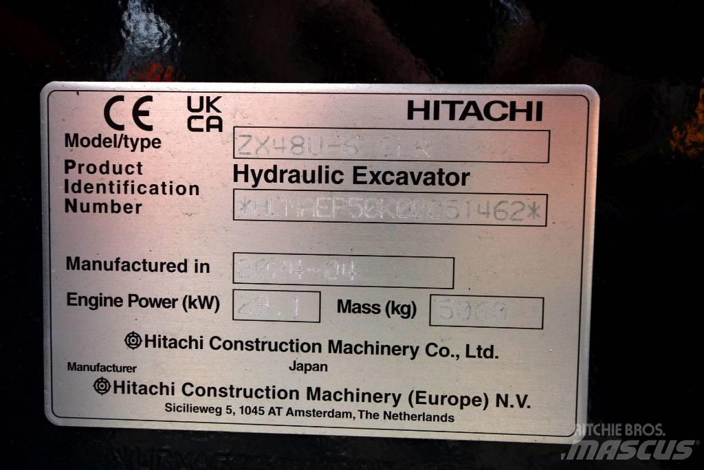 Hitachi ZX 48 U-6 小型挖掘机
