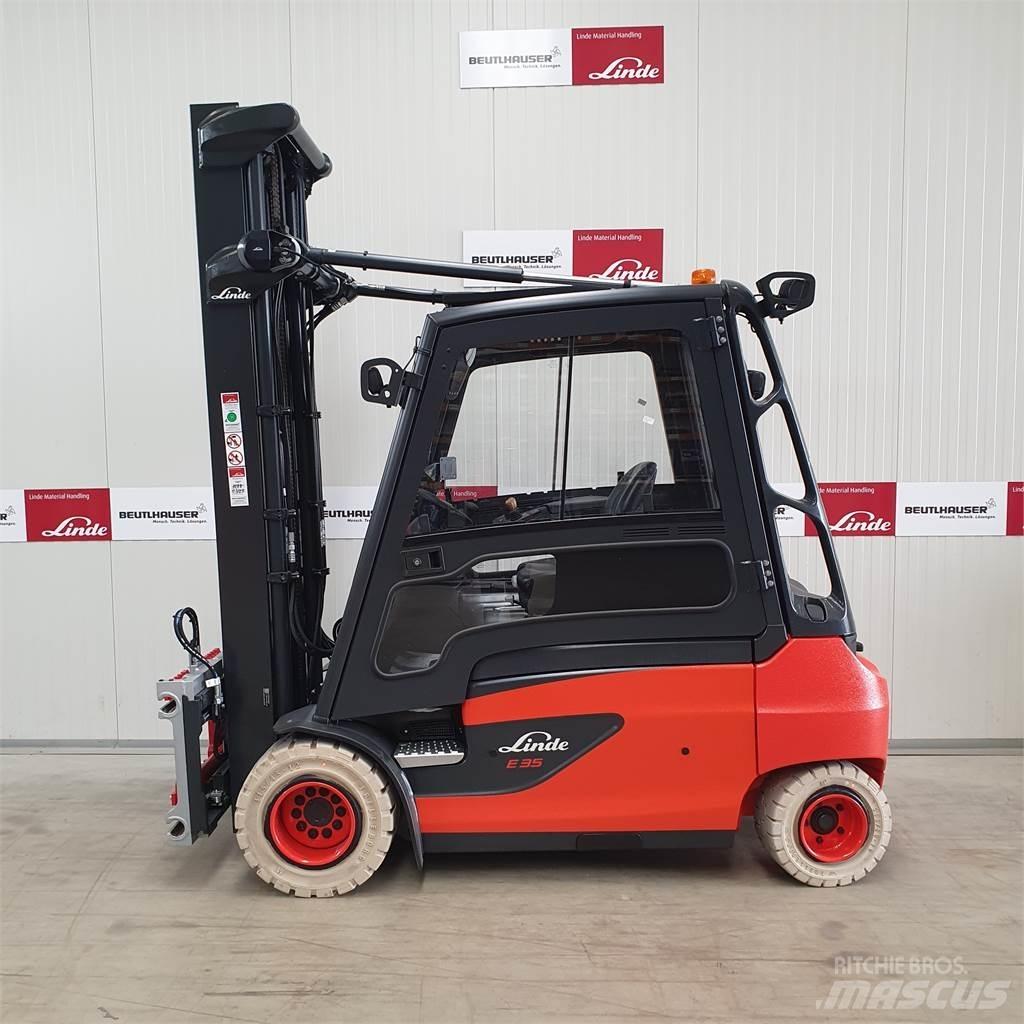 Linde E35L 电动叉车