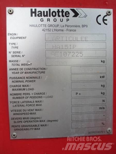 Haulotte HA 15 IP 曲臂高空工作平台