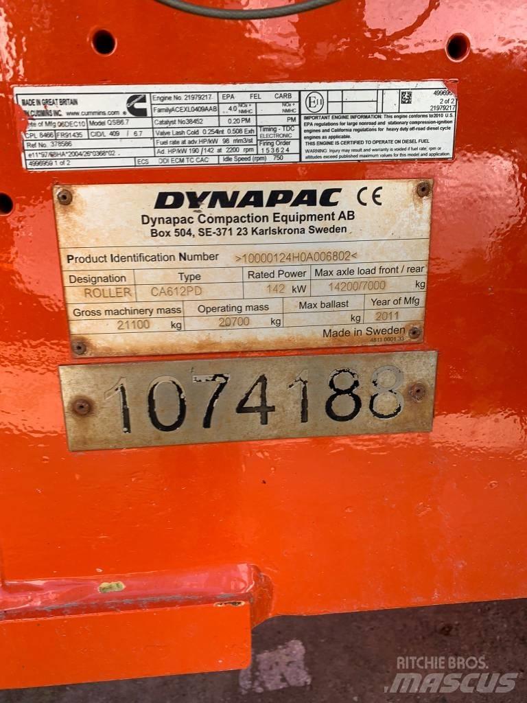 Dynapac CA 612 滚笼耙
