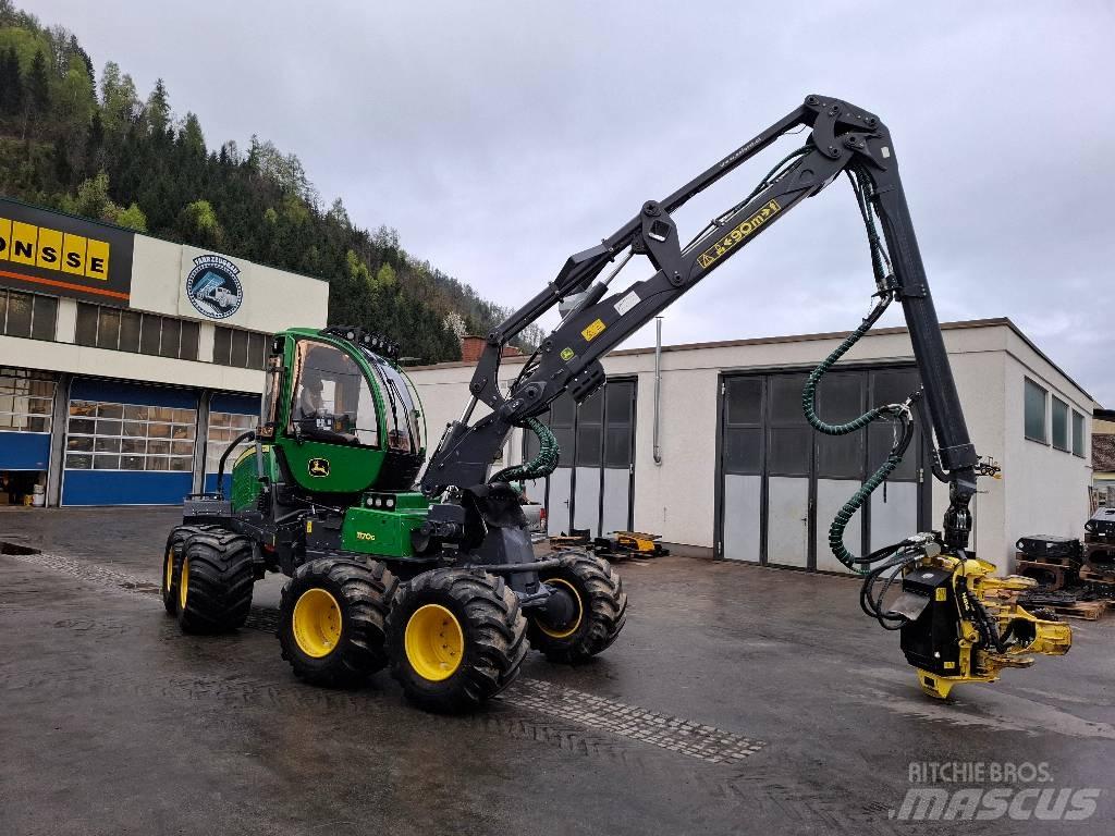 John Deere 1170G 收割机