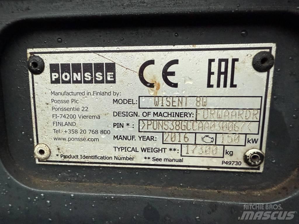 Ponsse WISENT 8W 集运机