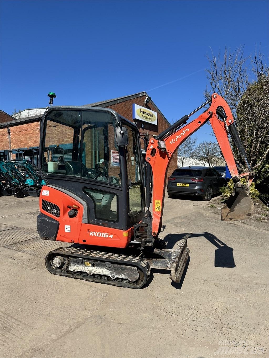 Kubota KX 016-4 小型挖掘机