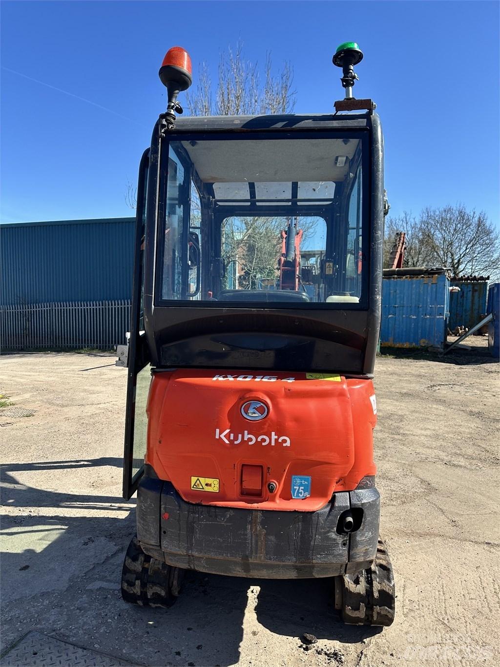 Kubota KX 016-4 小型挖掘机