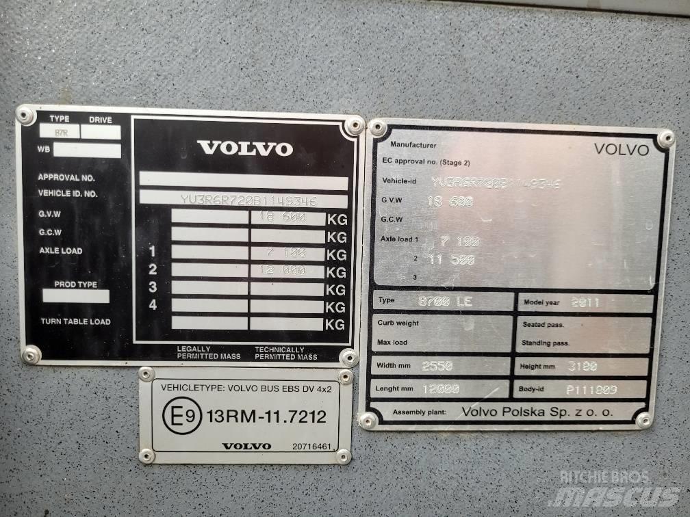 Volvo B7RLE 8700 EEV 市区公共汽车