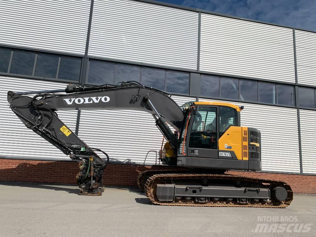 Volvo ECR235EL 履带挖掘机