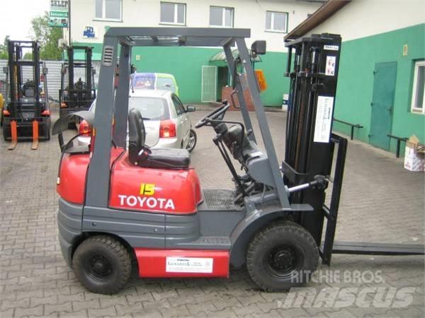 Toyota 6FG15 天然气叉车
