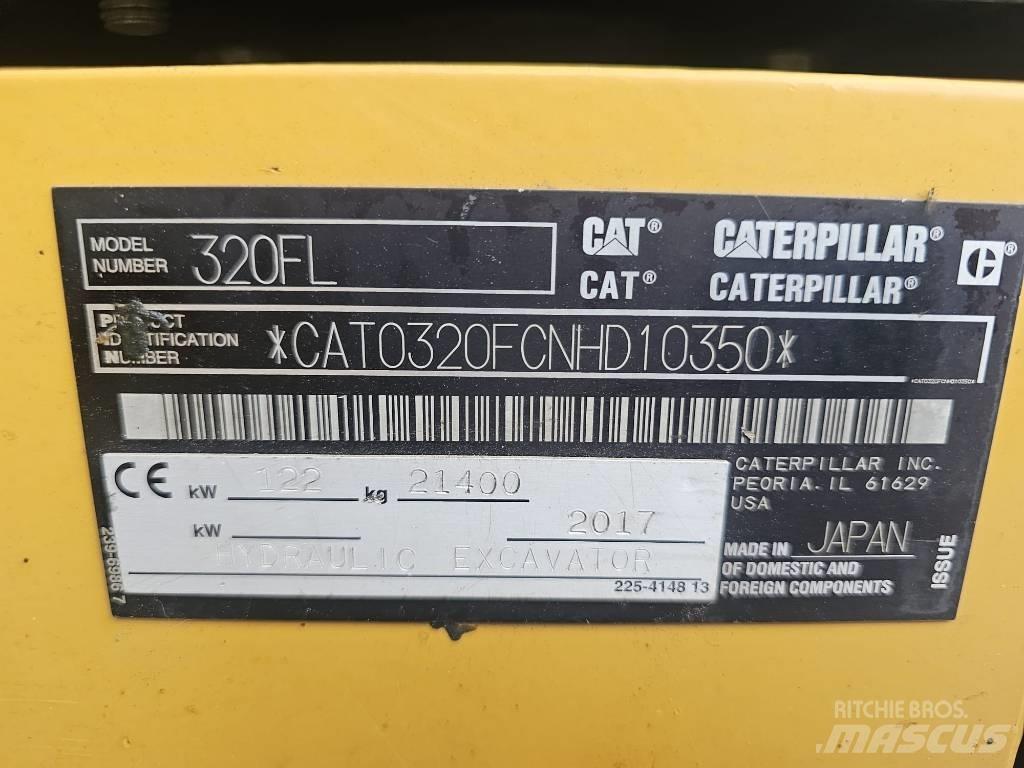 CAT 320FL 履带挖掘机
