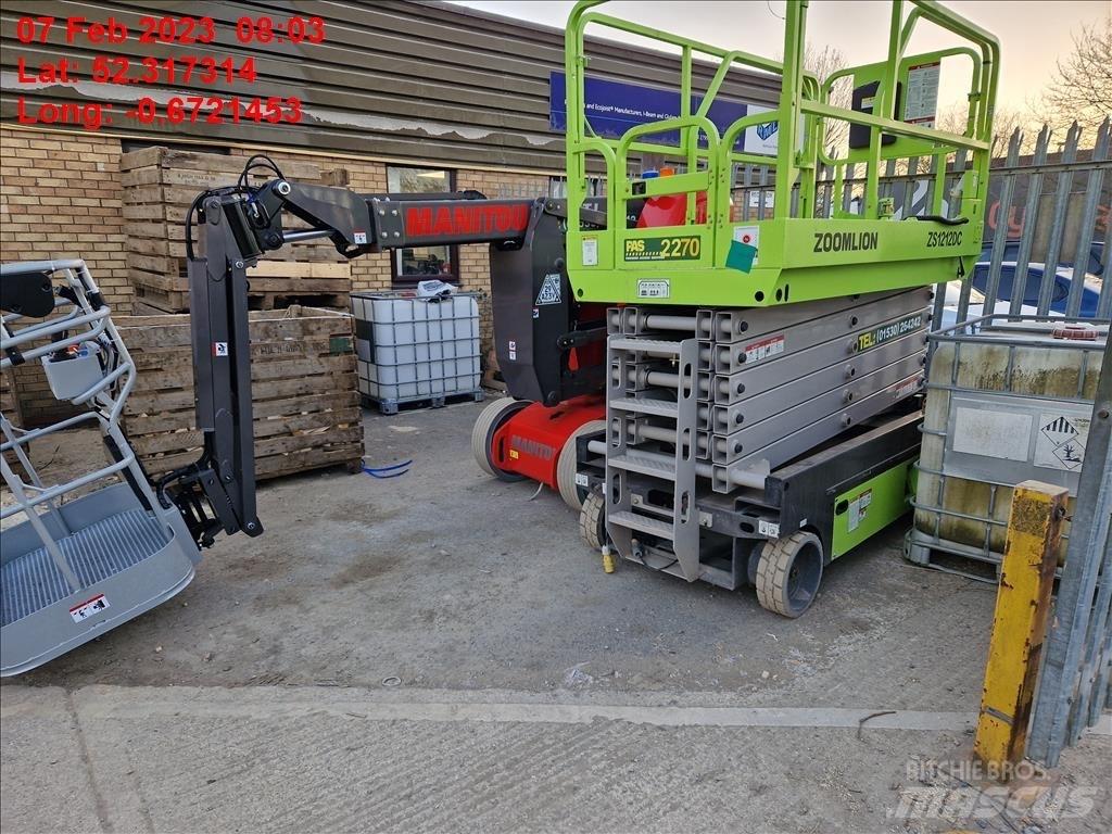Manitou 120 ETJ 3D 伸缩臂叉装车|叉装车