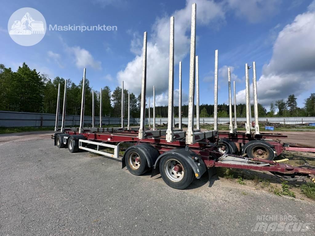  MVB 10-FLS 4 木材拖车