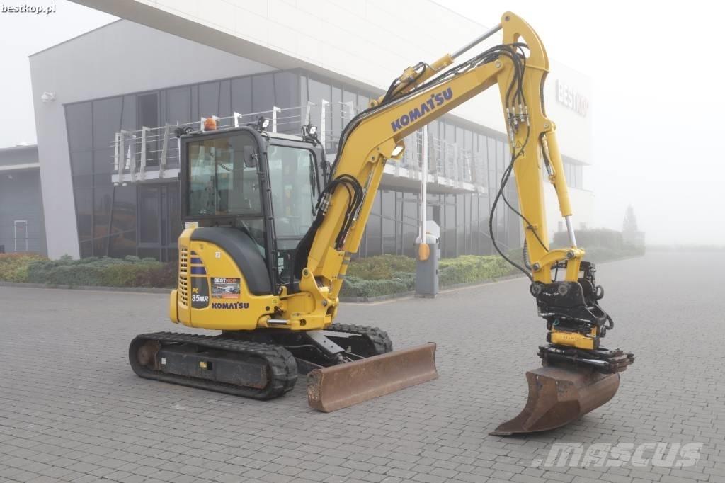 Komatsu PC 35 MR-5 小型挖掘机