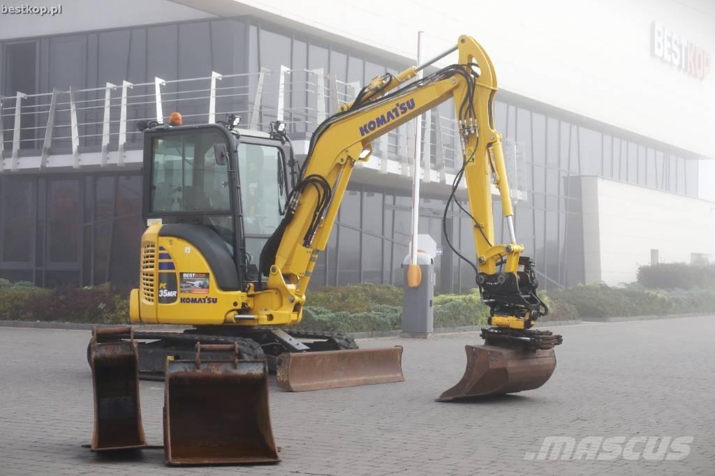 Komatsu PC 35 MR-5 小型挖掘机