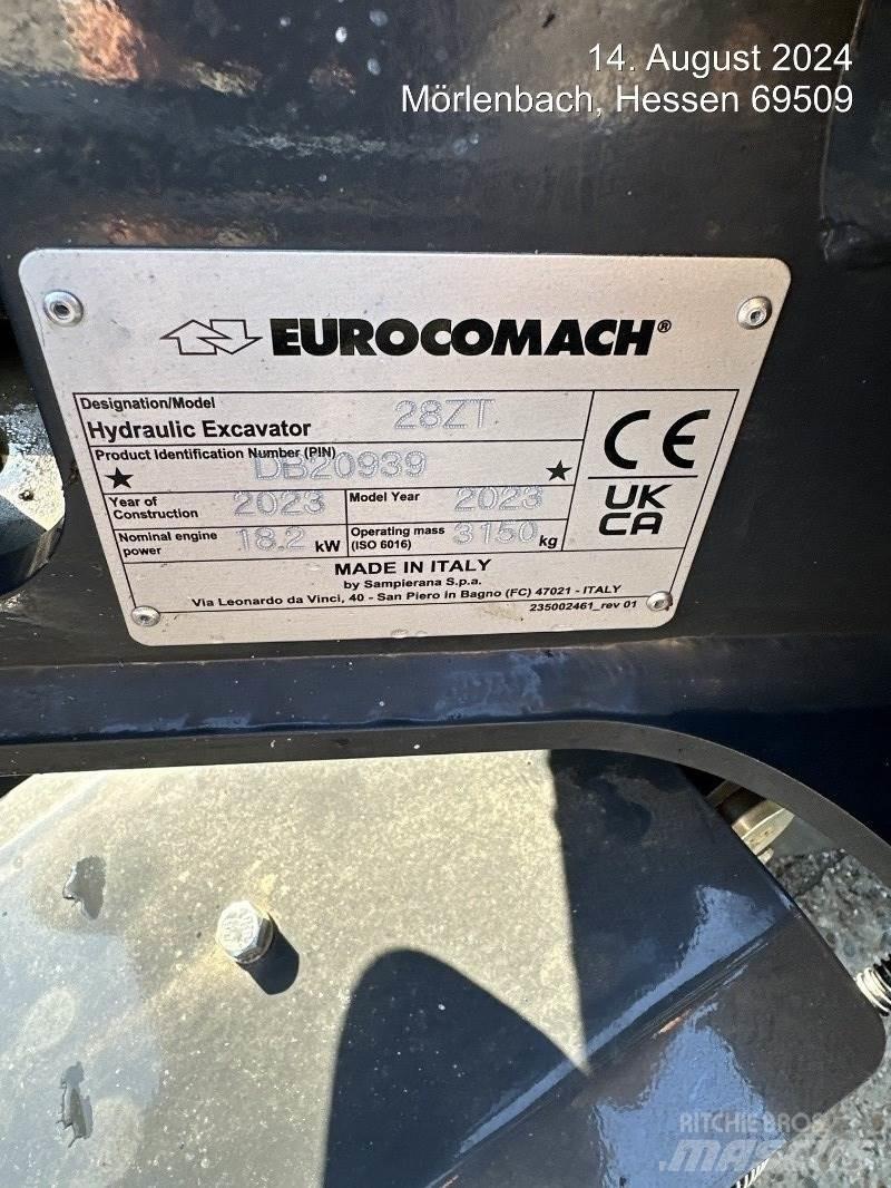 Eurocomach 28ZT 小型挖掘机