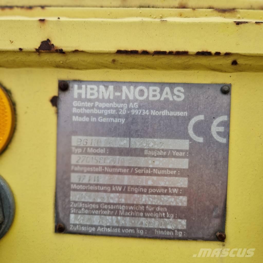 HBM BG 110 TA-4 平地机/推土机