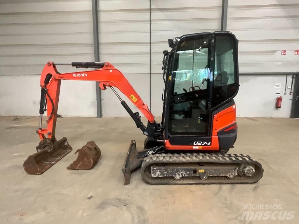 Kubota U 27-4 小型挖掘机