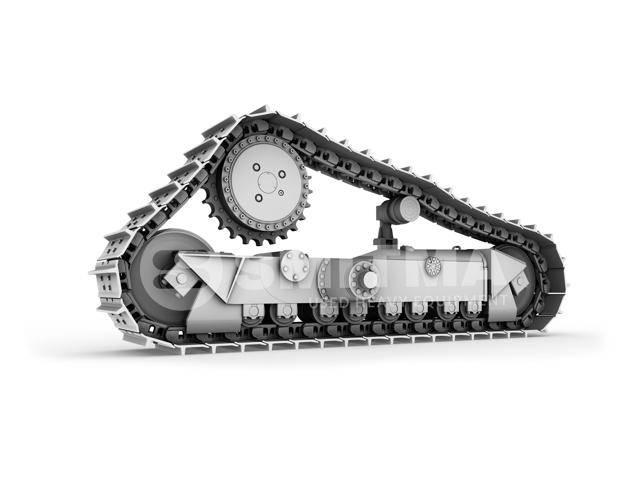 CAT D8T 履带、链条和底盘