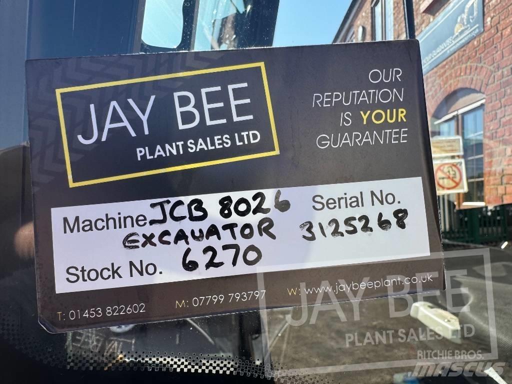 JCB 8026 CTS 小型挖掘机