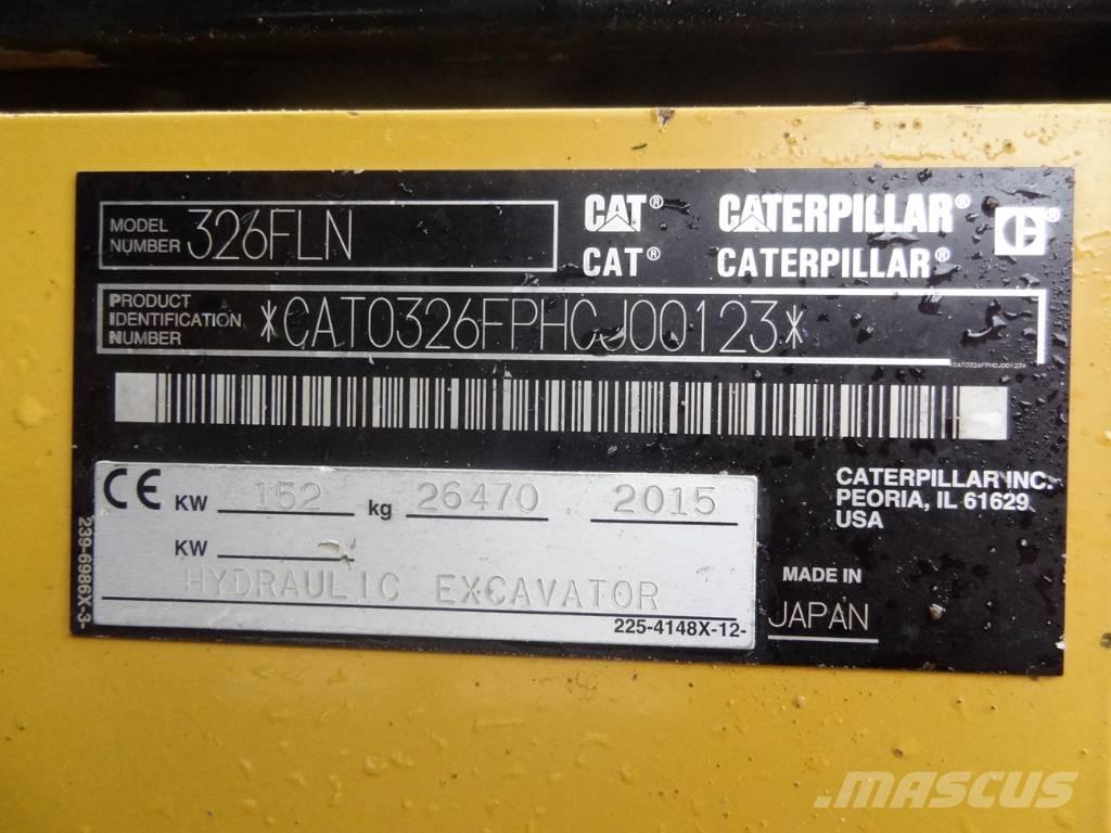 CAT 326 F 履带挖掘机