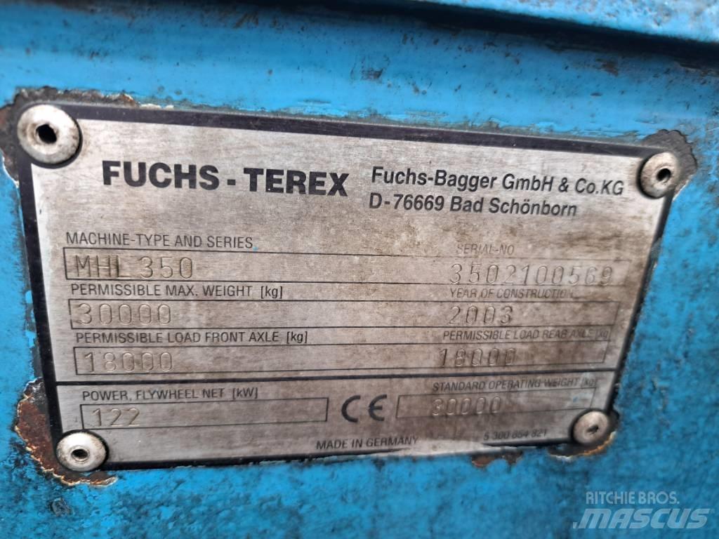 Fuchs MHL350C FQC 工业挖掘机