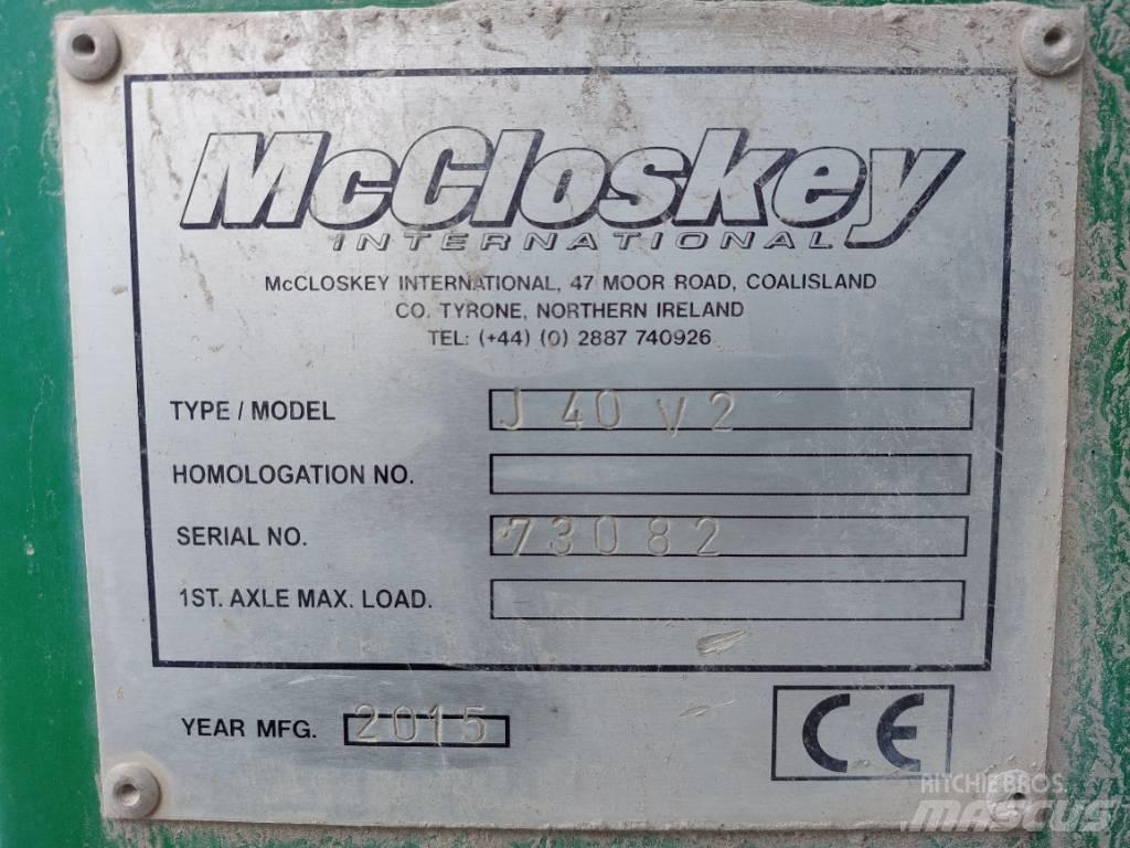 McCloskey J 40 V2 破碎机