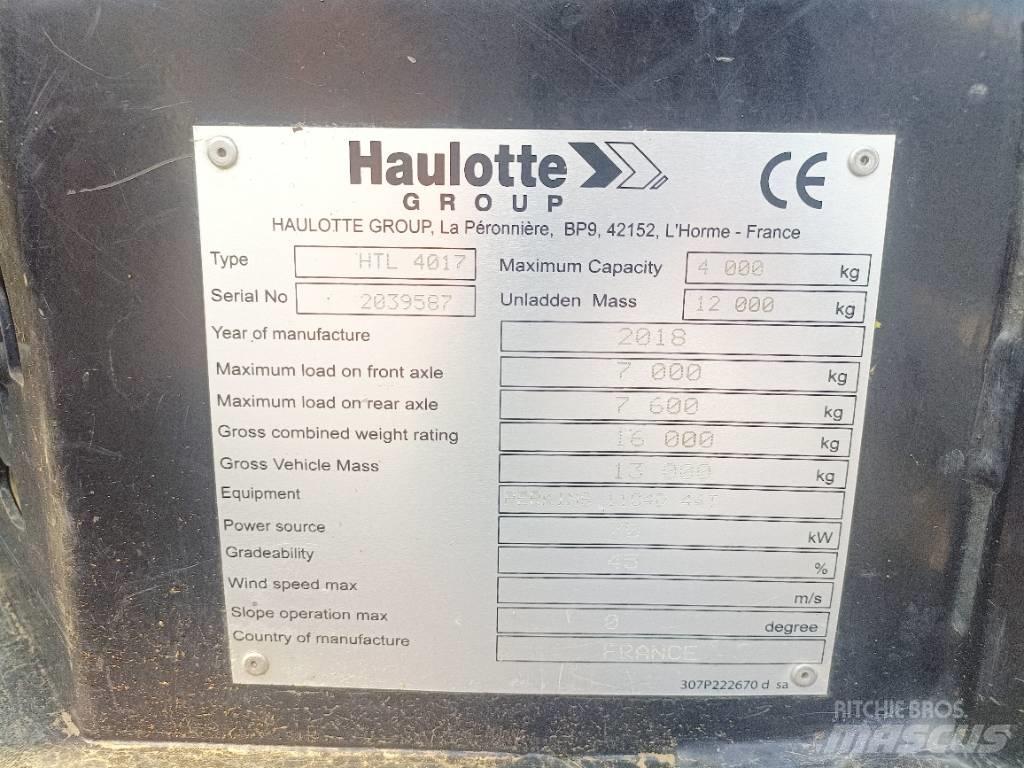 Haulotte HTL4017 伸缩臂叉装车|叉装车