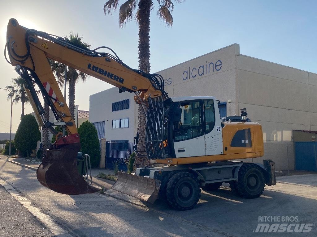 Liebherr A918 轮式挖掘机