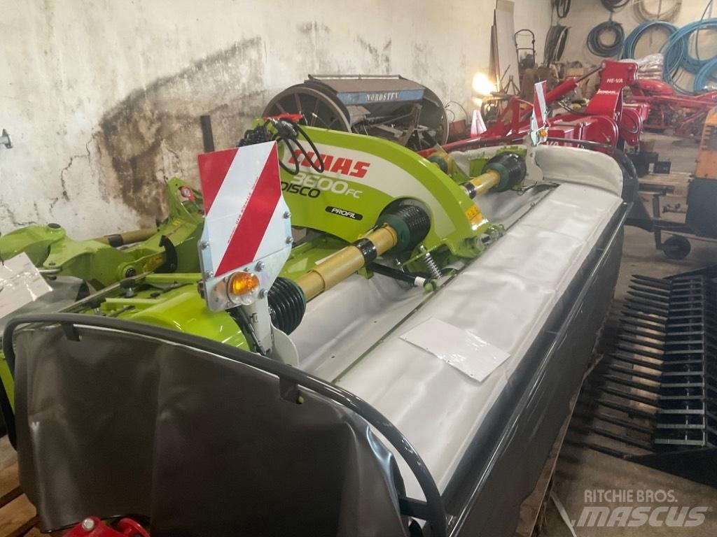 CLAAS Disco 3600 FC 牧场割草机和切顶器