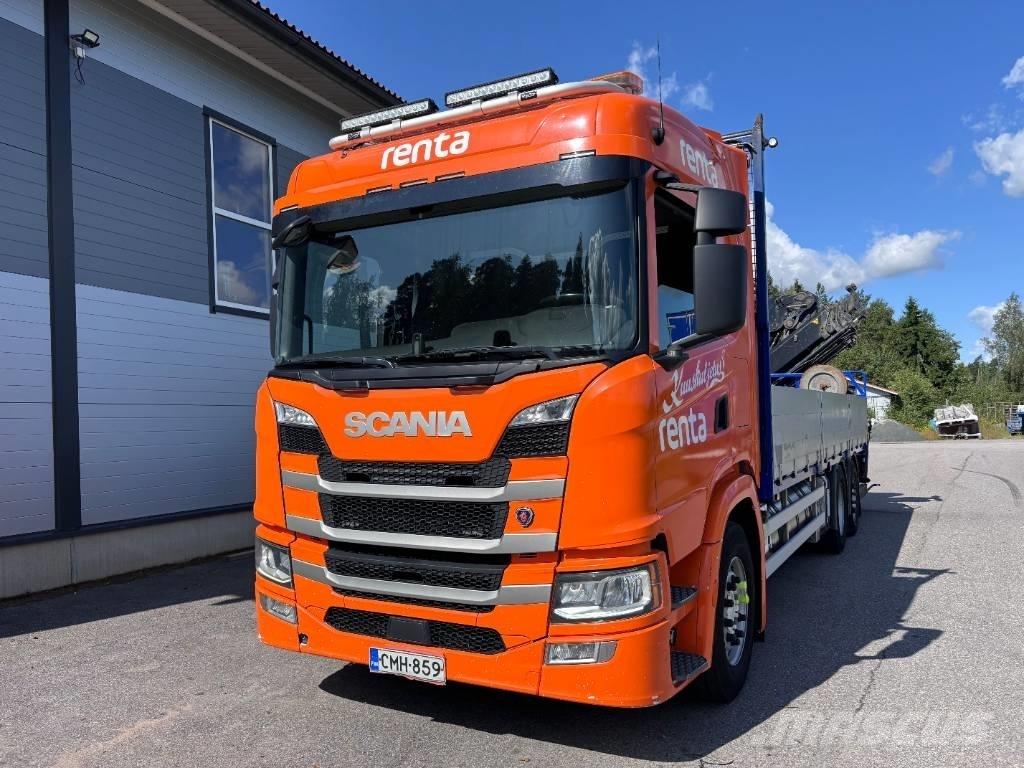 Scania G 410 起重车