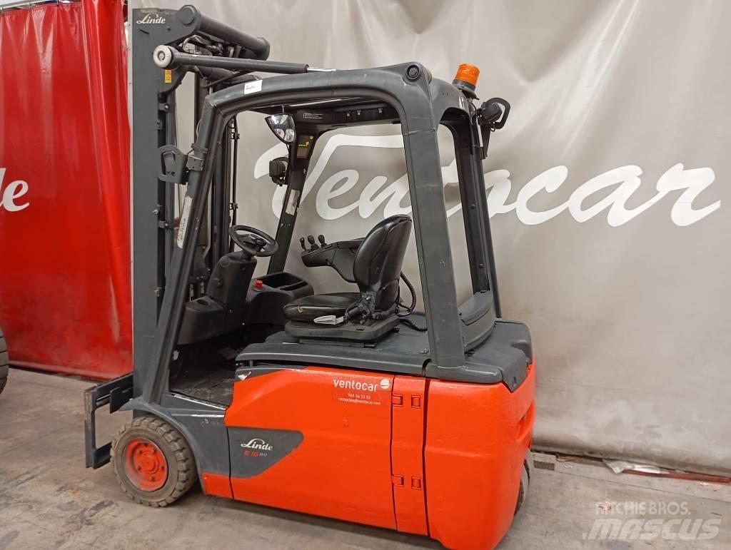 Linde E 16 电动叉车