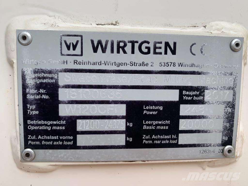 Wirtgen W 120 CFi 沥青路面铣刨机|铣刨机