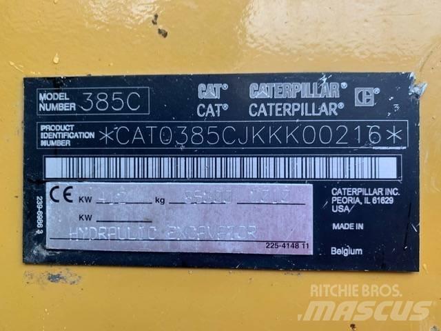 CAT 385 C L  385CL 履带挖掘机