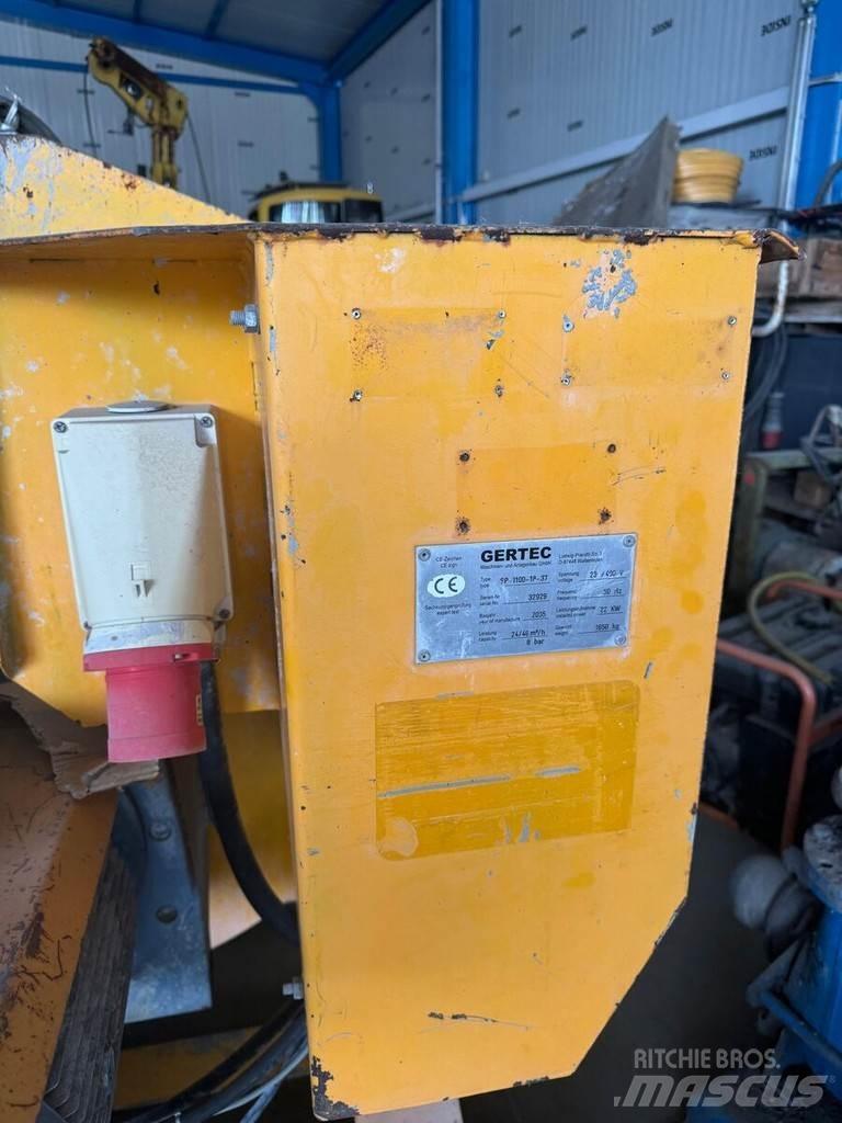  GERTEC SP 1100 混凝土输送泵|布料机
