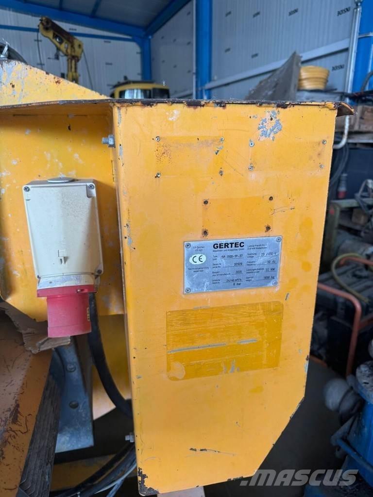  GERTEC SP 1100 混凝土输送泵|布料机