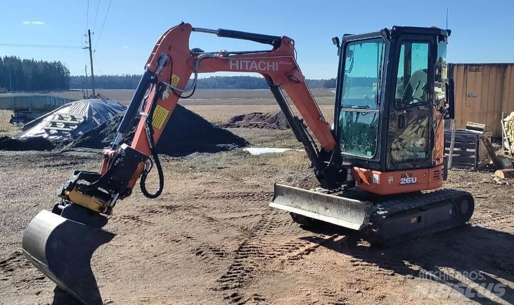 Hitachi Zaxis 26 U 小型挖掘机