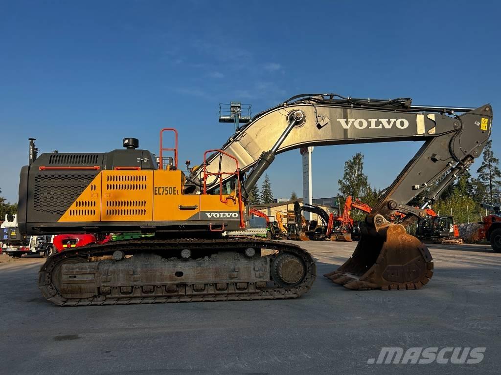 Volvo EC750EL 履带挖掘机