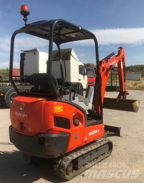 Kubota KX 015-4 小型挖掘机