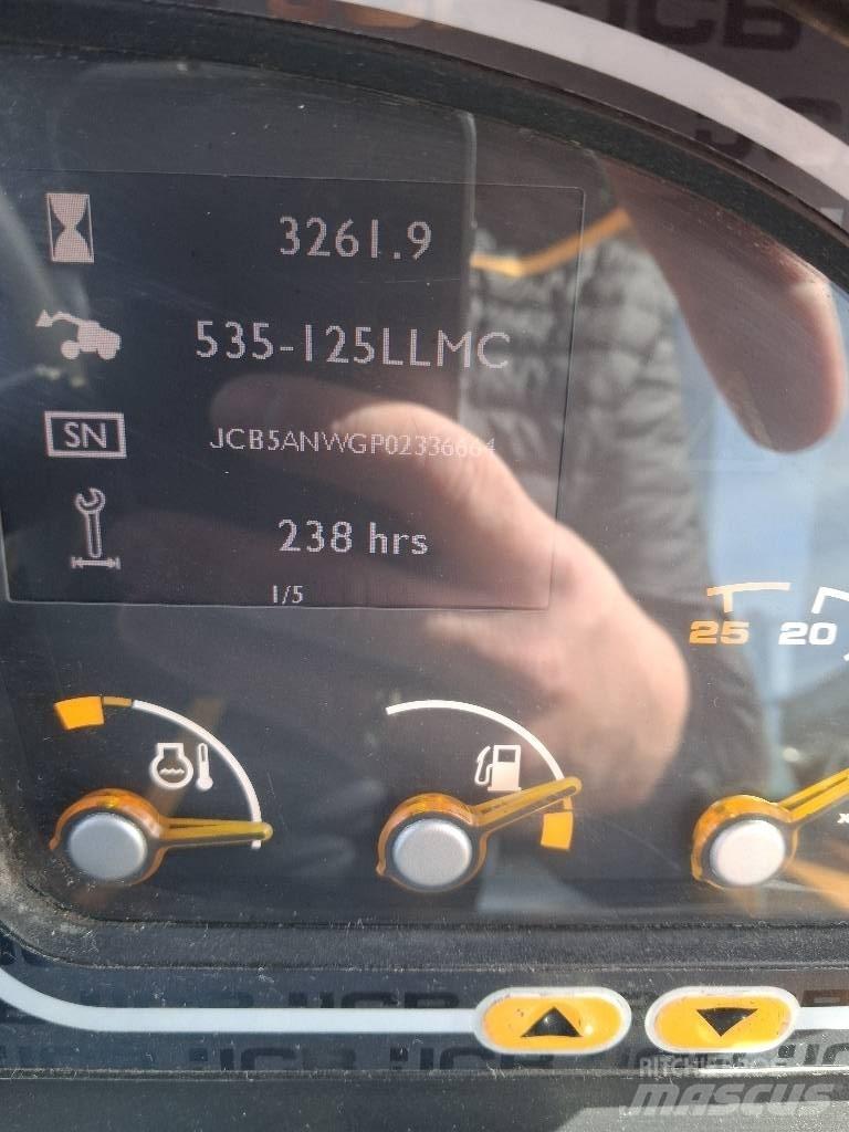 JCB 535-125 Hiviz 伸缩臂叉装车|叉装车