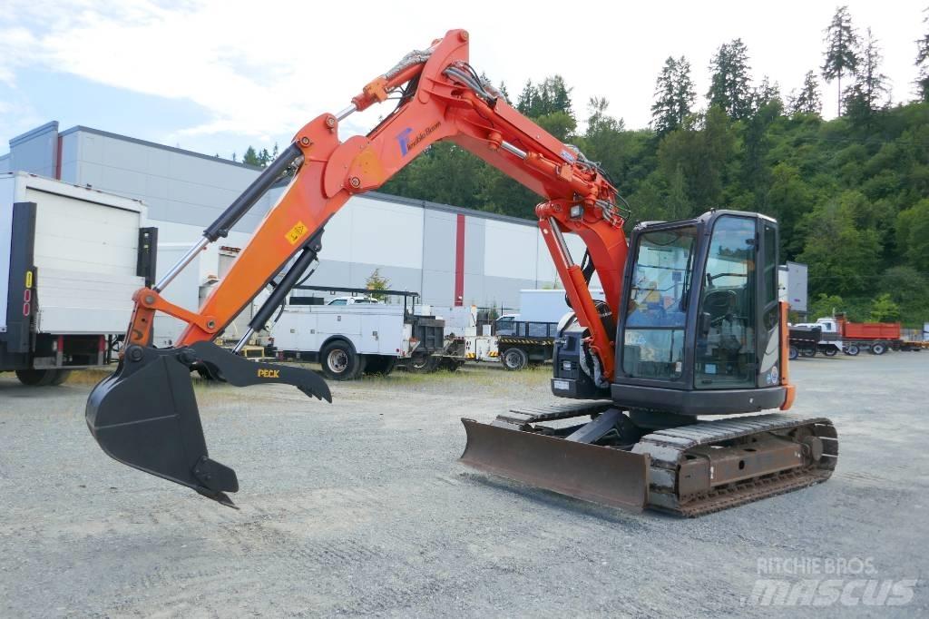 Hitachi zx75ur-5B 履带挖掘机