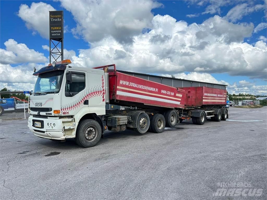 Sisu E11M-420 8X4 自卸式货车