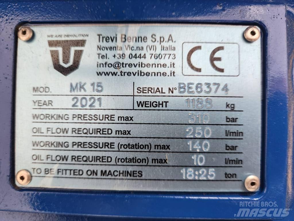 Trevibenne MK15 破碎机