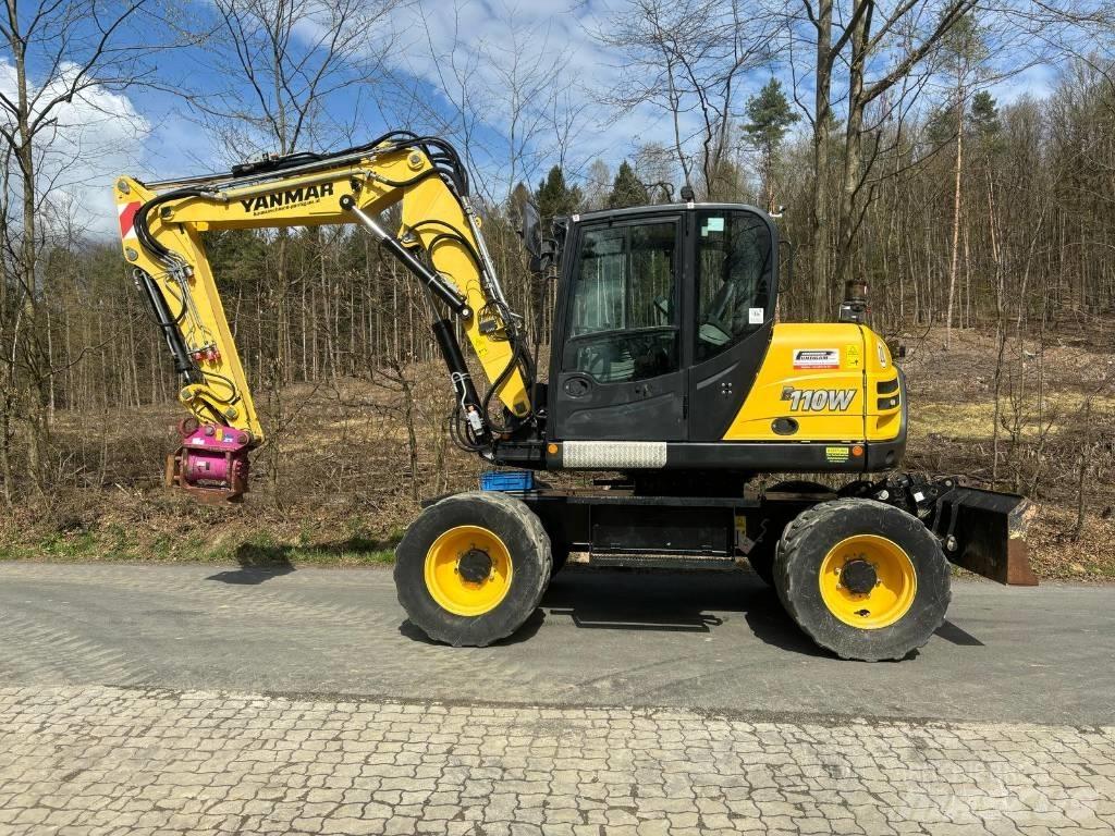 Yanmar B 110 W 轮式挖掘机