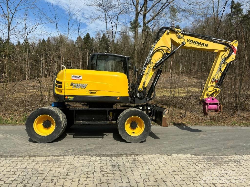 Yanmar B 110 W 轮式挖掘机