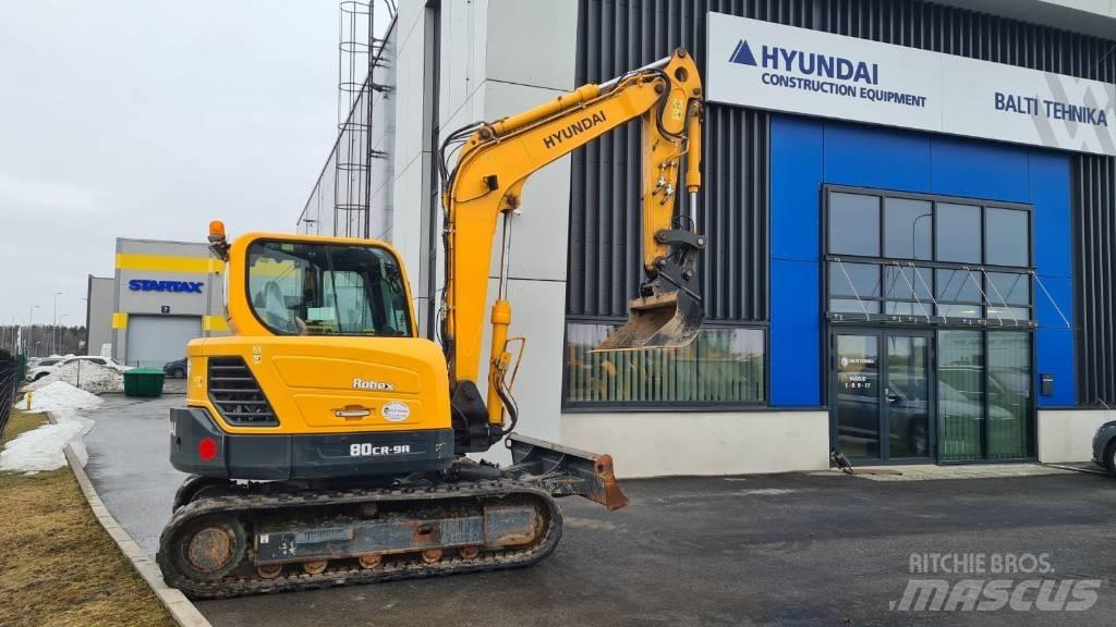 Hyundai R80CR-9A 中型挖掘机
