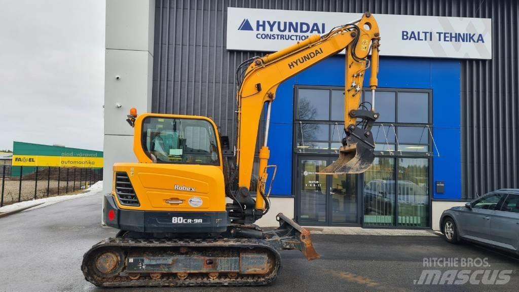 Hyundai R80CR-9A 中型挖掘机