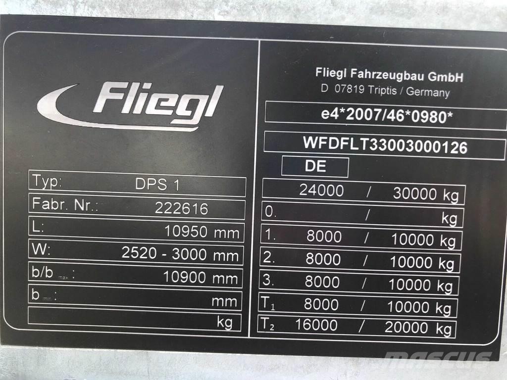 Fliegl DTS-S 300 平板拖车