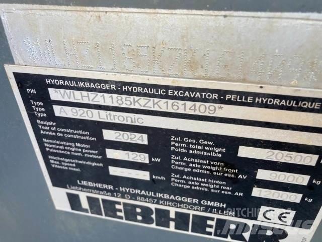 Liebherr A920 轮式挖掘机